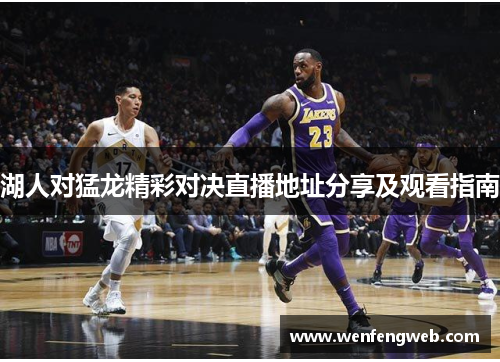 湖人对猛龙精彩对决直播地址分享及观看指南